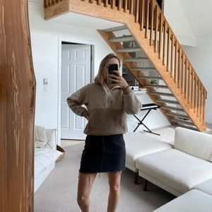 Pacsun Black Denim Skirt